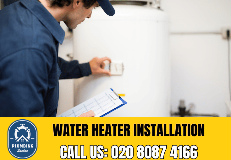 water heater installation Plainstow